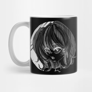 Anime Girl Yandere - White Mug